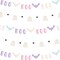 Cheerland Halloween Party Decorations (Pastel Pink Beige Violet)